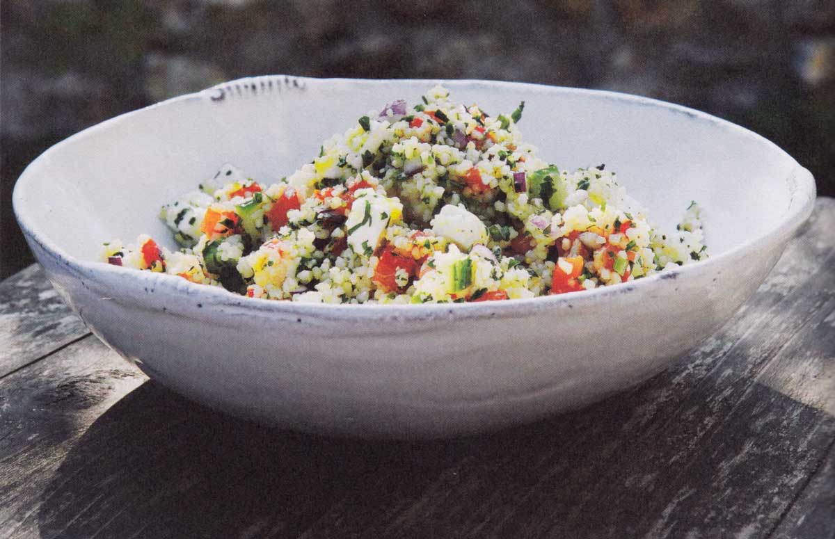 Couscous met Marokkaanse specerijen Marijke Stokking